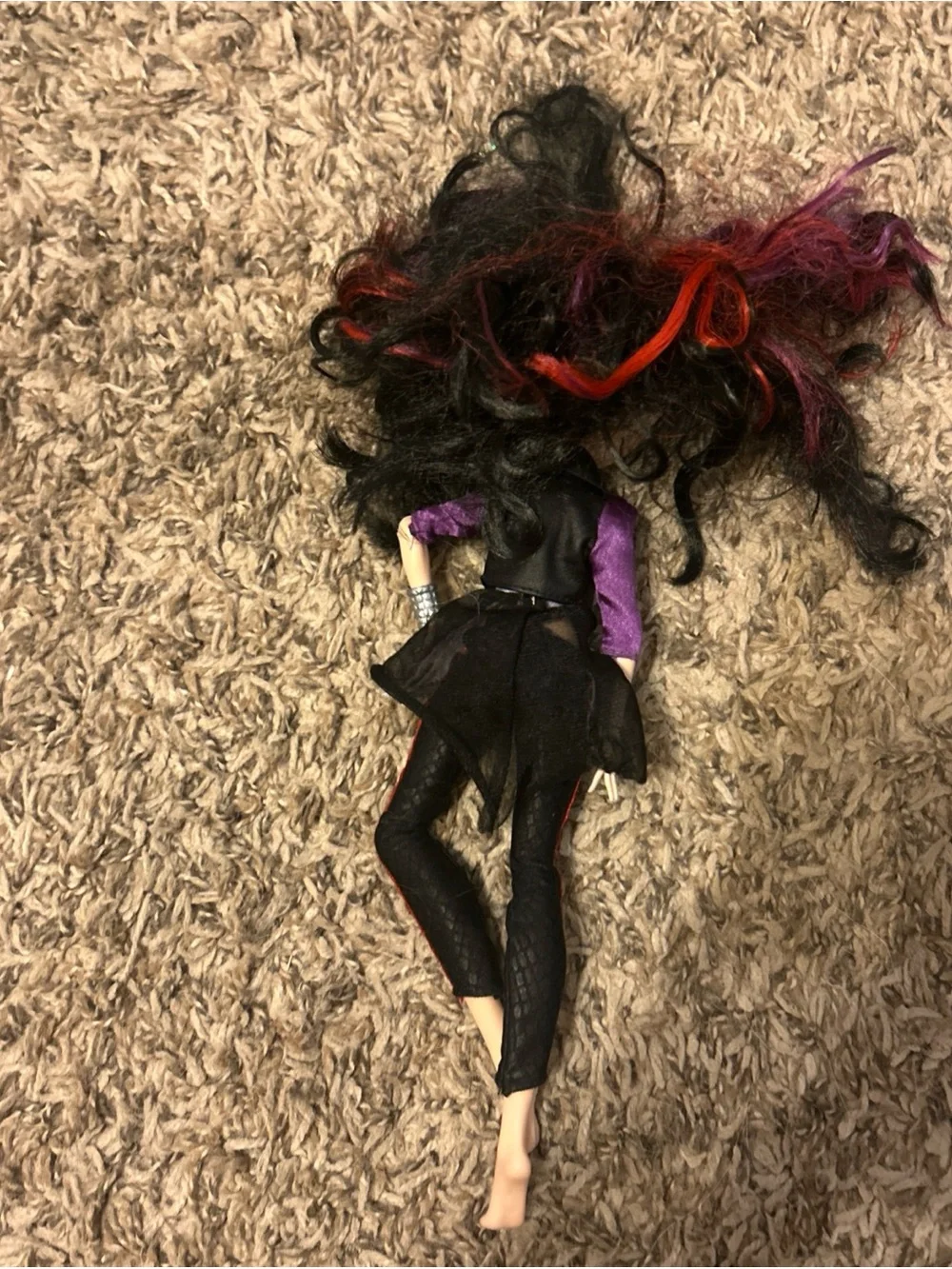 Ever After High Doll Raven Queen School Spirit 2012 Mattel. Good used condition.